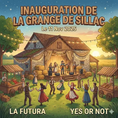 Inauguration de la grange de Sillac
